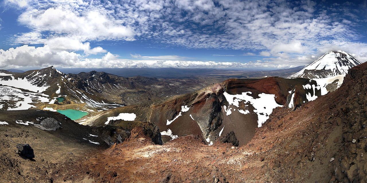 Travers&eacute;e alpine de Tongariro Nouvelle Z&eacute;lande