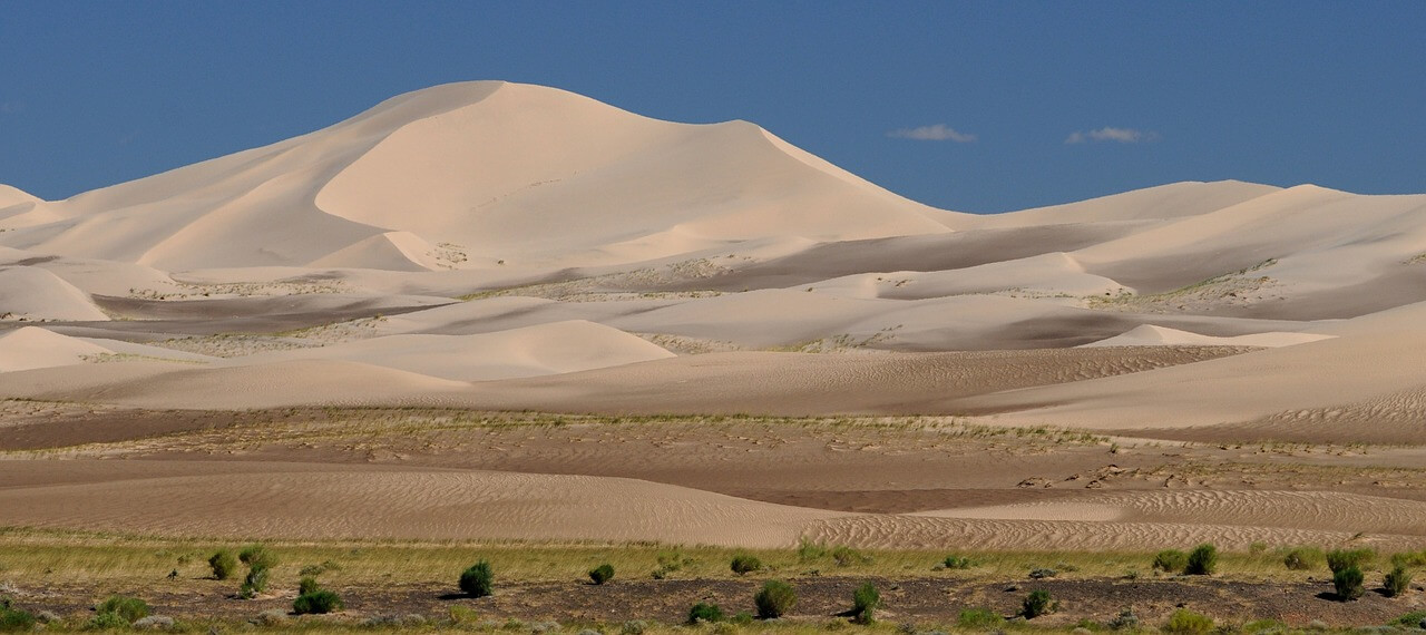 Randonn&eacute;e dans le d&eacute;sert de Gobi