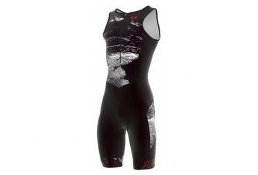 Combinaison Trifonction TR1 JUJE Homme Sans Manches Noir Blanc Corail Combinaison Trifonction TR1 JUJE Homme Sans Manches Noir Blanc Corail