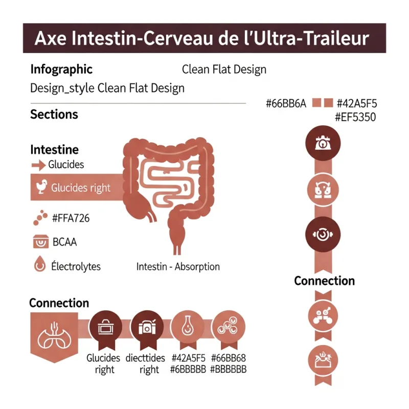 Axe intestin-cerveau et neuro-nutrition en ultra-trail