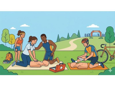 Formation Premiers Secours : Indispensable pour Cyclisme, Running et Triathlon