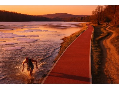Aquathlon de la Verrerie 2026 in Le Creusot: Een Vroeg Succes met 180 Deelnemers