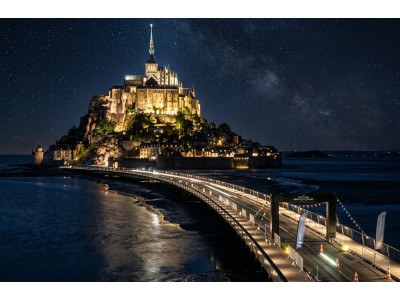 Dorian Muller, champion de France, s'impose avec brio au Triathlon du Mont-Saint-Michel