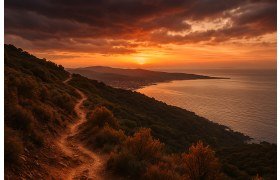 Sainte-Maxime: Traillöpning, natur och sommaraktiviteter i kullarna