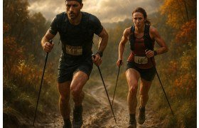 Trail du Muehlgraben : Cédric Bonnet et Élodie Pignard, rois de la boue