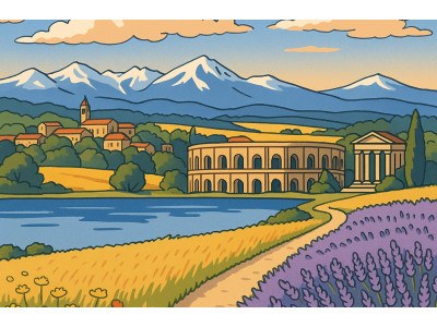 Urban Trail Racing in Nîmes: Runners Storm the Roman Arena Like Modern-Day Gladiators