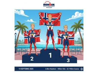 Ironman de Nice 2025: le triomphe norvégien qui fait rêver !