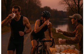 Triathlon et vapeurs d'essence : l'impact des stations de ravitaillement