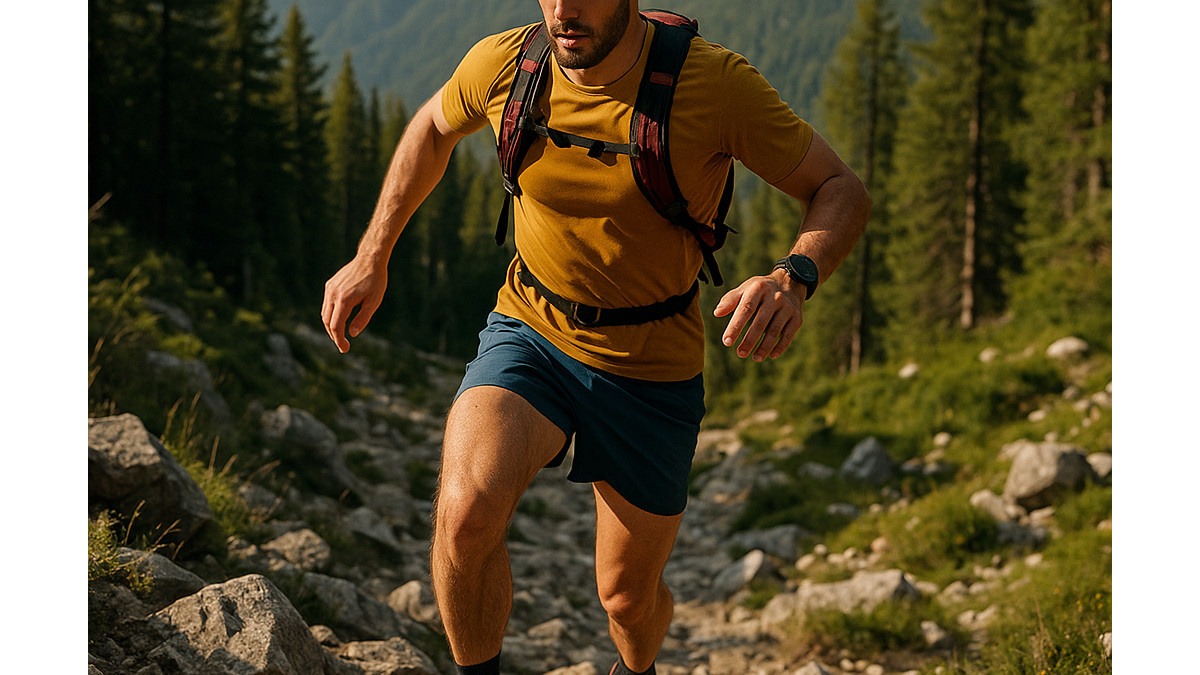 Erfahren Sie, wie Sie Ihre Trail-Abstiege mit sicheren und effektiven Lauftechniken verbessern können.