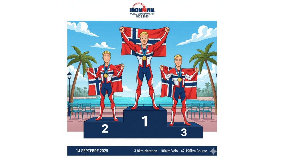 Ironman de Nice 2025: le triomphe norvégien qui fait rêver !