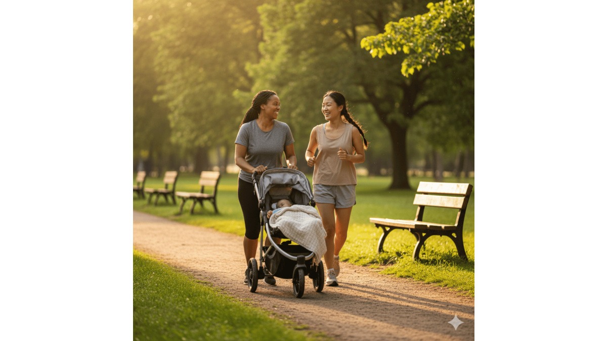 De la poussette au trail : l'entraînement des parents, une question d'organisation, pas de sacrifice